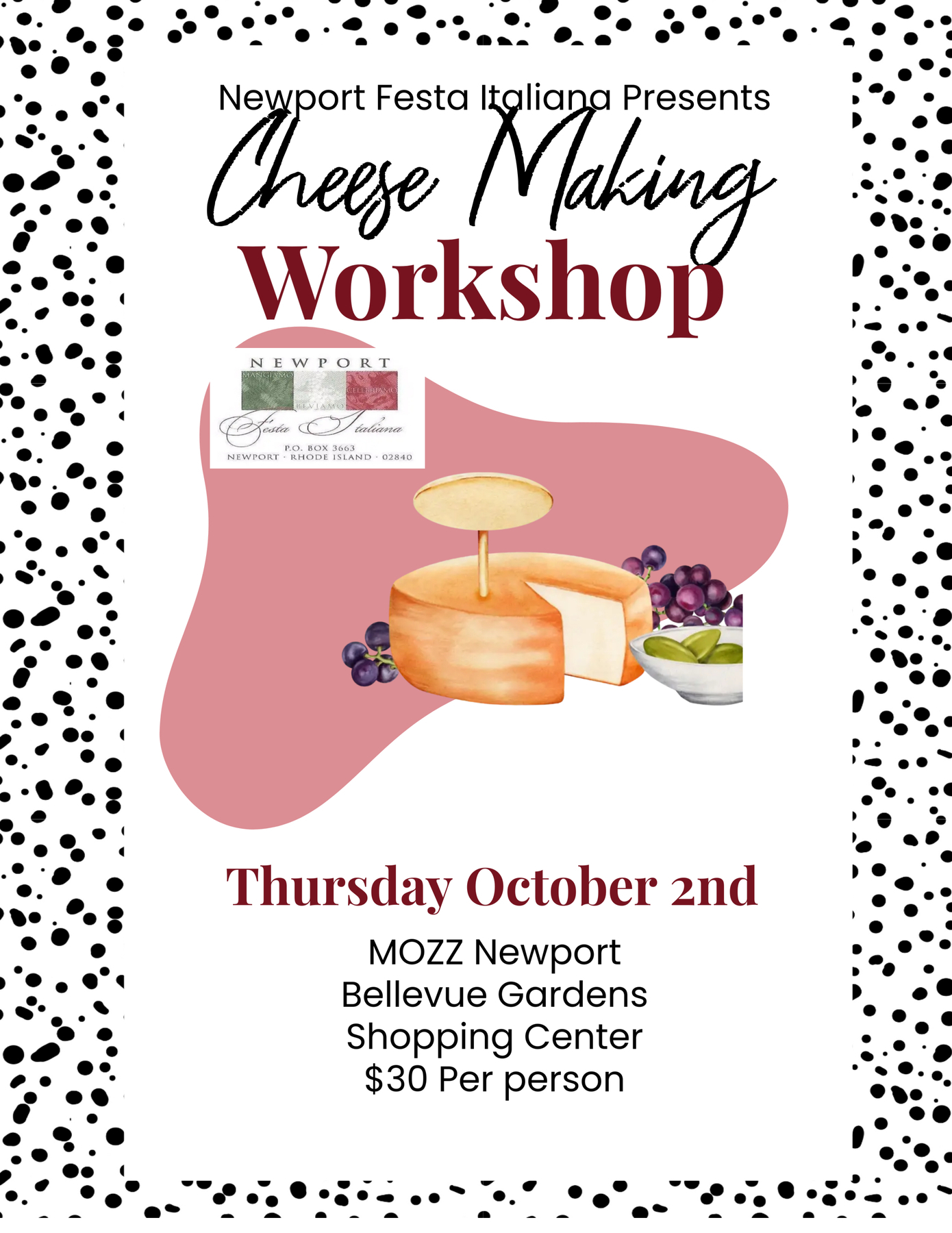 Wine Cheese Party Invitation